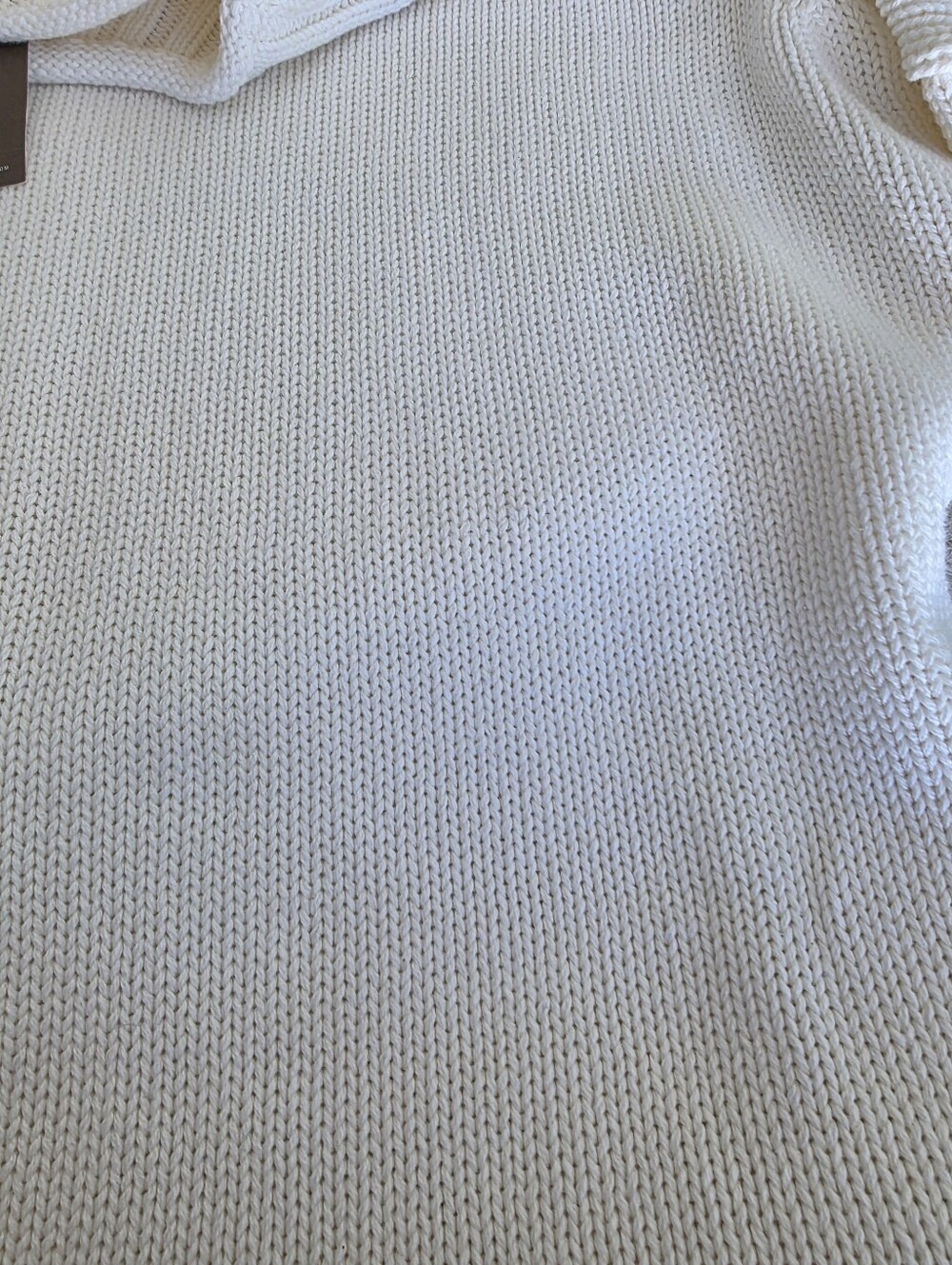 NWT J.Crew Women's 2025 Rollneck™ Sweater Sz XXL $128 Cream Viral Flawed - Picture 8 of 10